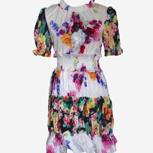 Mini Floral Spring Dress
